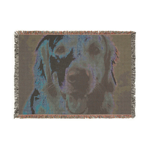 Their Face, Woven In: Custom Pet Throw Blanket