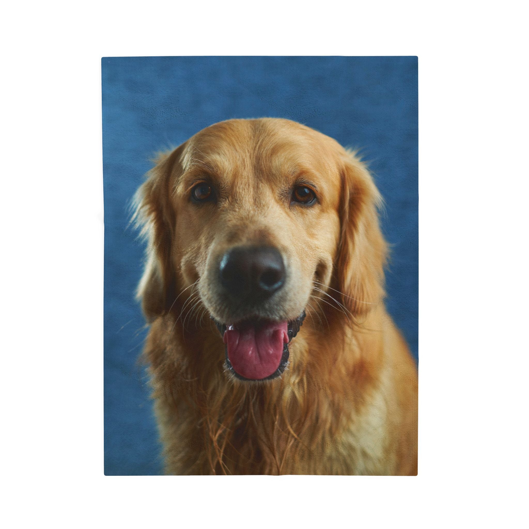 Their Face, Your Blanket: Custom Pet Photo Blanket
