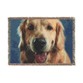 Their Face, Woven In: Custom Pet Throw Blanket