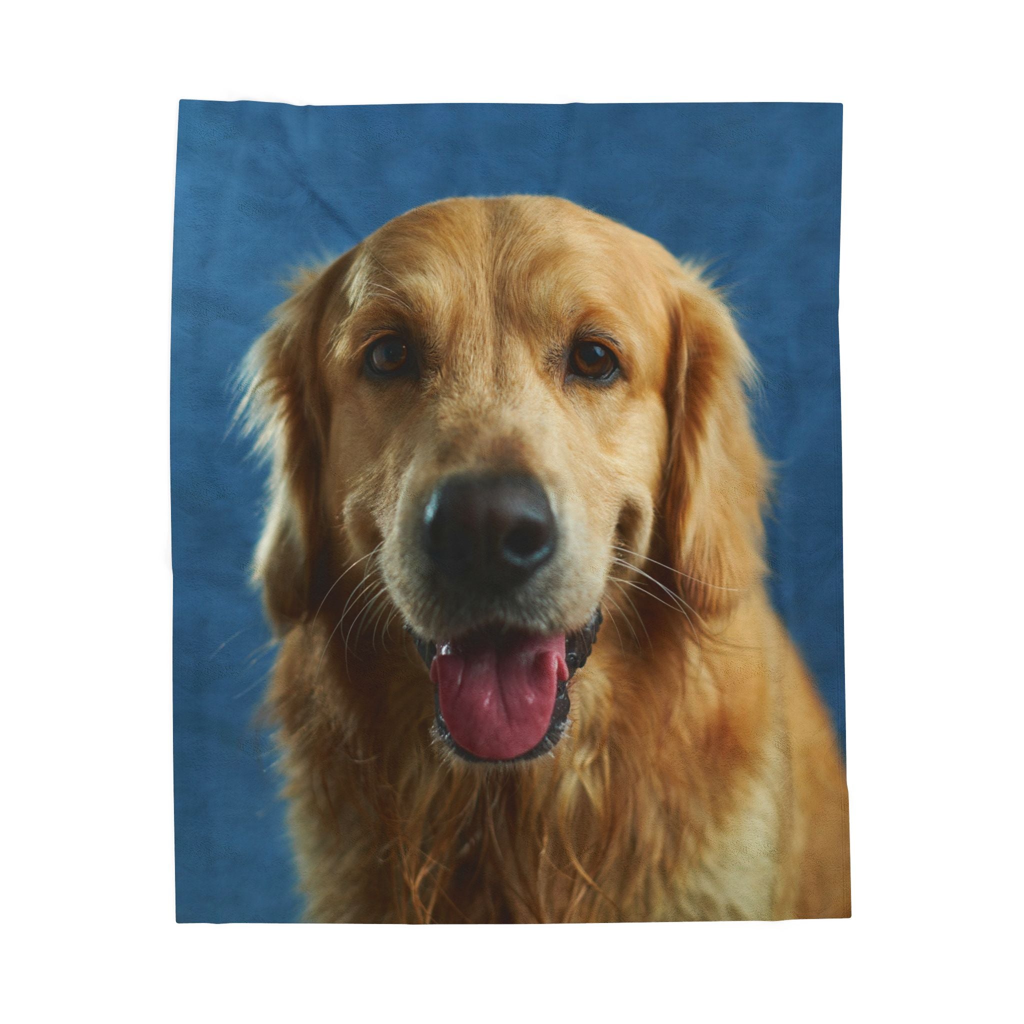 Their Face, Your Blanket: Custom Pet Photo Blanket